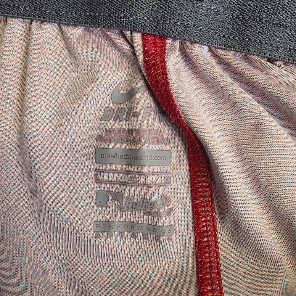 Nike Cleveland Indians Shorts Mens Large MLB Baseball Guardians Chief Wahoo - Picture 4 of 9
